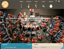 Tablet Screenshot of godba-domzale.si